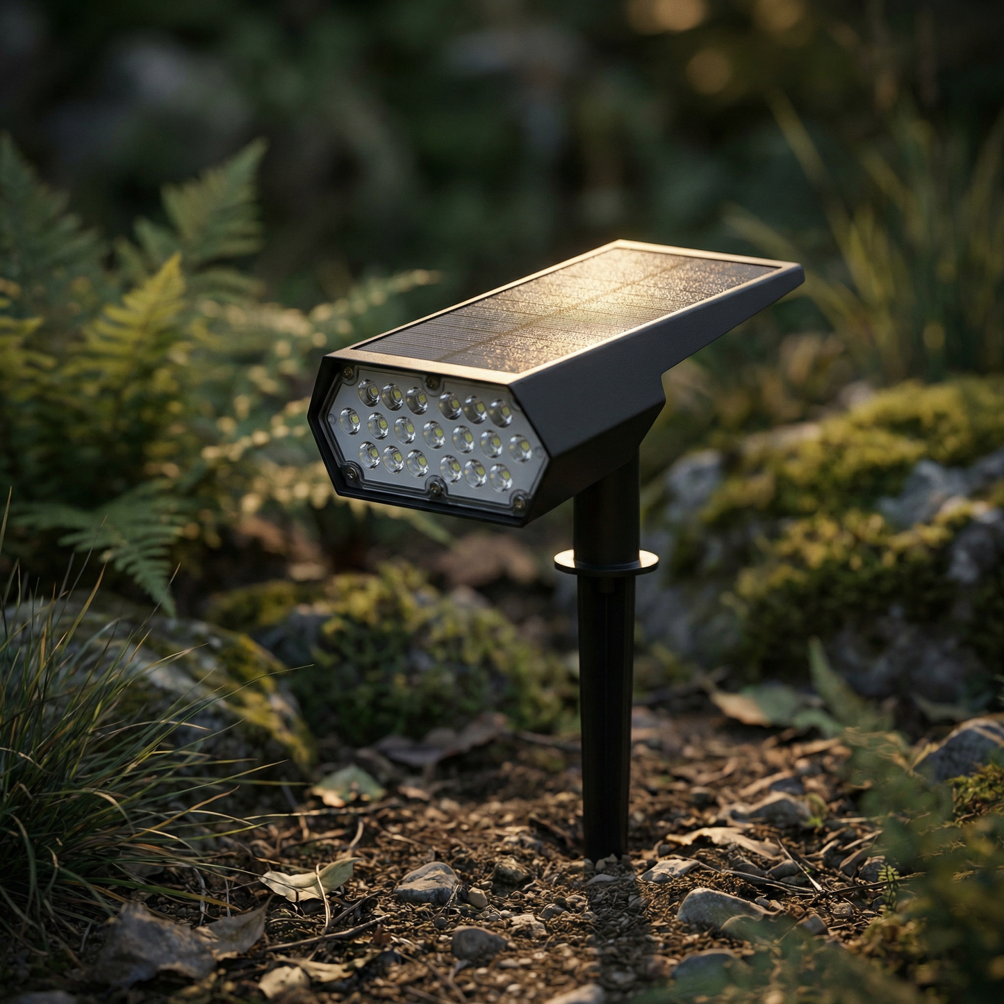 Terrasslampa™ – Solar Trädgårdsspot