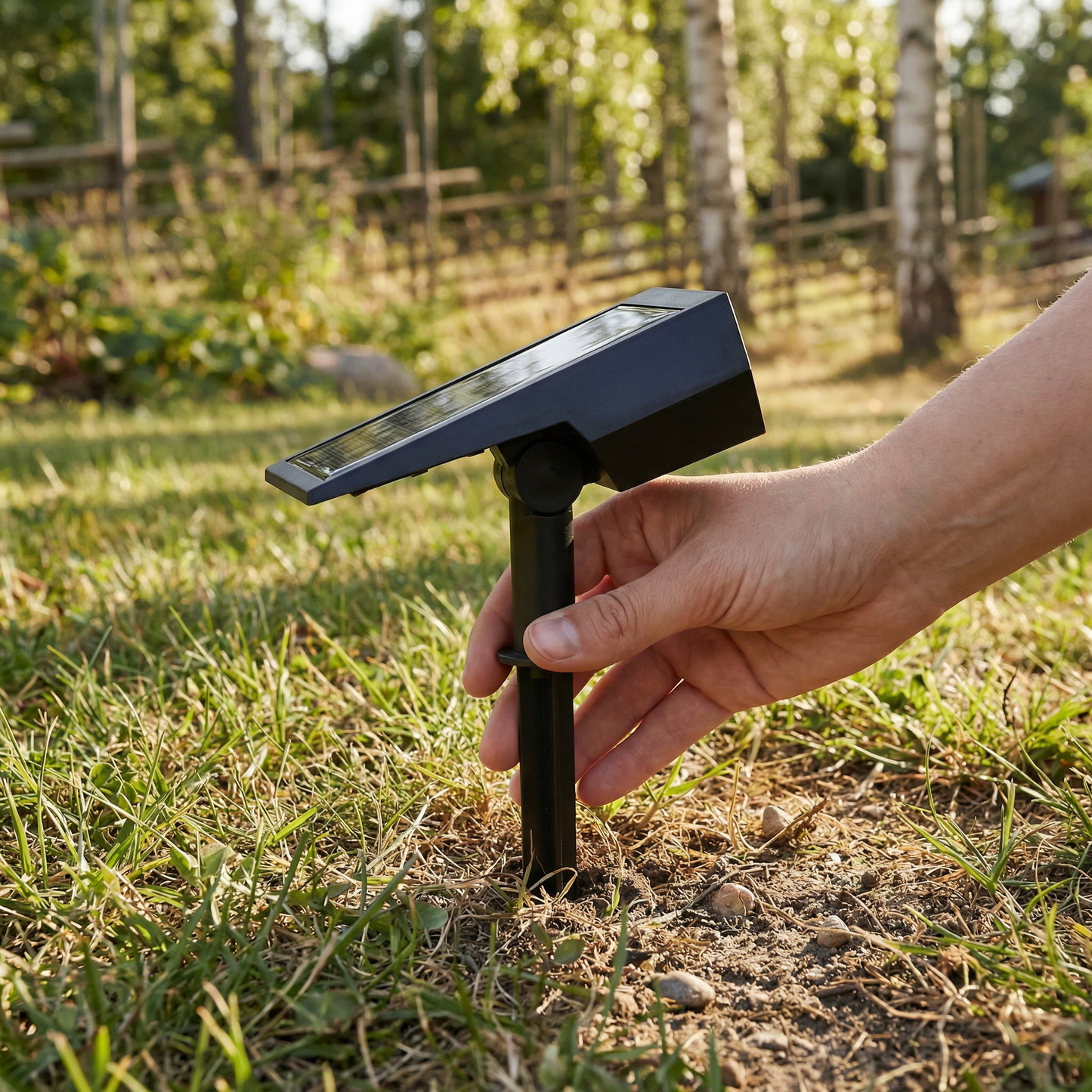 Terrasslampa™ – Solar Trädgårdsspot